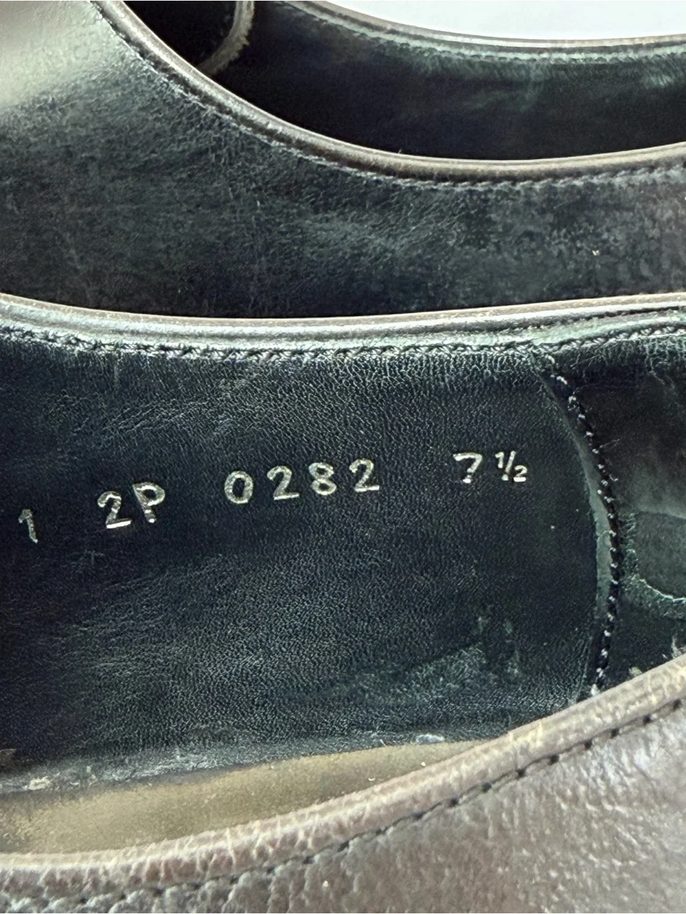 PRADA Black Leather Monk Strap Dress Shoes - Men